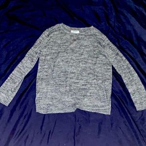 Girl grey sweater